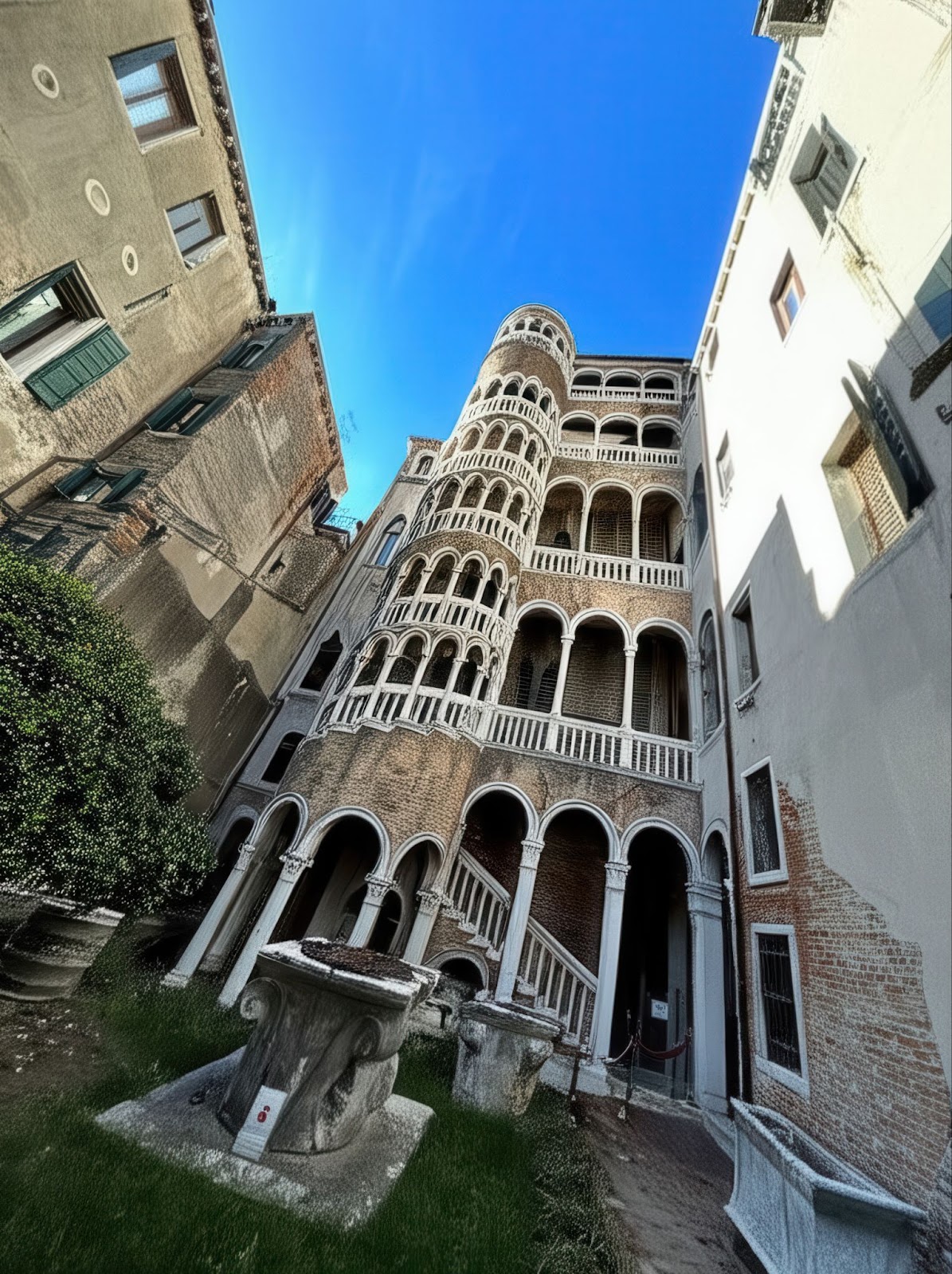 Scala Contarini Bovolo: espiral de piedra en el corazón secreto de Venecia.